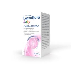 Lactoflora Picaturi Baby, 10 ml, Stada