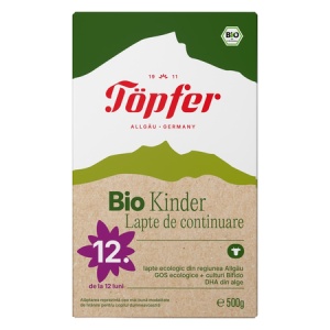 Lapte praf +12 luni Bio Kinder, 500 g, Topfer