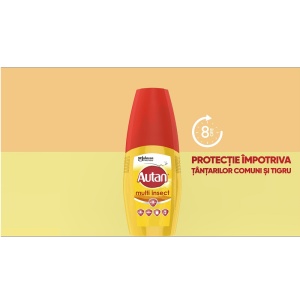 Lotiune anti-intepaturi insecte Multi-insect, 100 ml, Autan - Img 2
