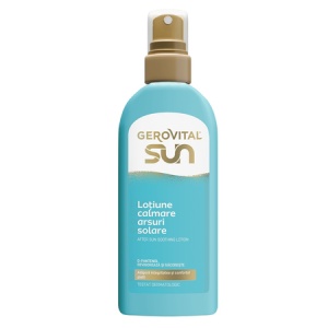 Loțiune de corp pentru arsuri solare Sun, 200 ml, Gerovital