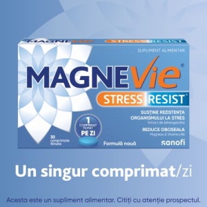 MagneVie Stress Resist –cu magneziu, vitamina B6 si ashwagandha, Sanofi - Img 9