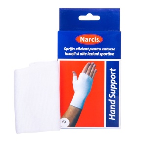 Manșetă elastică cu deget, mărimea S, 1 bucată, Narcis
