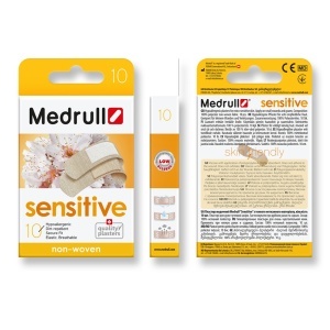 Medrull Sensitive Plasturi pentru Piele Sensibilă, 10 bucăți - Img 3