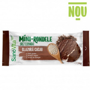 Minirondele orez cacao x 24g