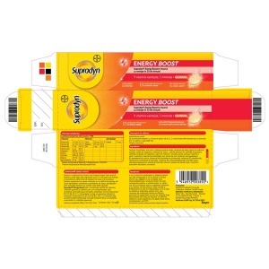 Multivitamine și minerale Supradyn Energy Boost, 15 comprimate efervescente, Bayer - Img 2