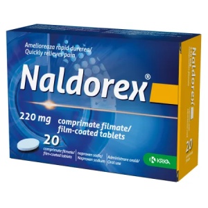 Naldorex 220 mg, 20 comprimate filmate, Krka