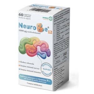 NeuroBe 12, 60 comprimate, Pharco - Img 2