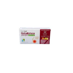 NutriDef Dropsuri Gola&Voce miere si lamaie fara zahar x20buc
