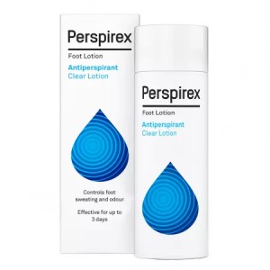Perspirex Antiperspirant Loțiune pentru Picioare, 100 ml, Protecție împotriva Transpirației și Mirosului Neplăcut