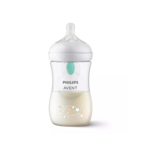 Philips Avent Natural Response Biberon cu AirFree, Ursuleți, 1 lună+, 260 ml - Img 2