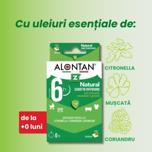 Plasturi Impotriva Tantarilor Alontan Natural, 24 bucati - Img 3