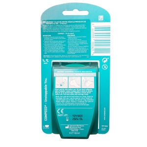 Plasturi pentru basicile provocate de pantofii cu toc Compeed, 5 bucati - Img 2