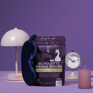 Pudră funcțională cu ovăz, psyllium și scorțișoară Silhouette Rituals Evening Restore, 200 g, Republica BIO - Img 3