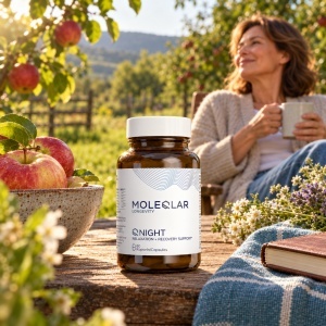 QNIGHT MoleQlar cu KSM-66®, magneziu și CherryPURE® | 60 capsule - Img 2