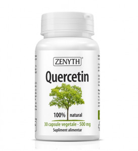 Quercetin 500mg, 30 capsule, Zenyth