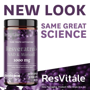 ResVitale Resveratrol + NAD & Miricell cu Spermidina – Suport Anti-Aging, Energie si Longevitate, 30 capsule - Img 3