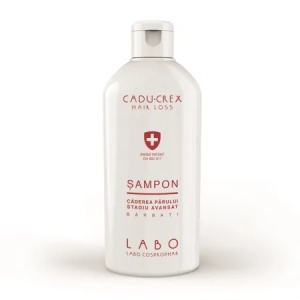 Șampon Cadu-Crex împotriva căderii părului pentru bărbați, stadiu avansată, 200 ml, Labo