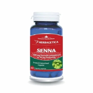 Senna 60 capsule vegetale, Herbagetica - Img 1