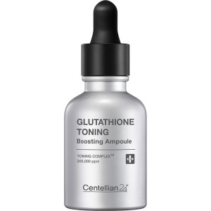 Ser concentrat pentru luminozitate și pete pigmentare Glutathione Toning Boosting, 30 ml, Centellian 24