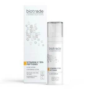 Ser iluminator cu vitamina C 15% si peptide, 30 ml, Biotrade - Img 1
