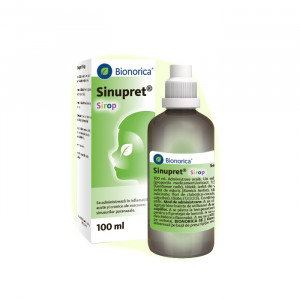 Sinupret sirop, 100 ml, Bionorica