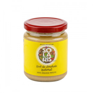 SOLARIS Unt de arahide natural x 250g