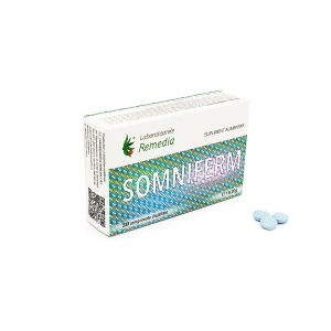 Somniferm + Melatonina, 30 comprimate, Laboratoarele Remedia