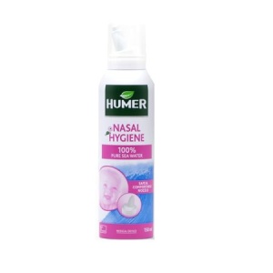 Spray nazal Humer copii 150ml – Apa de mare pentru igiena nazala bebelusi si copii - Img 2