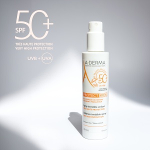 Spray protectie solara pentru copii SPF 50+ A-Derma Protect Kids 200 ml - Img 5