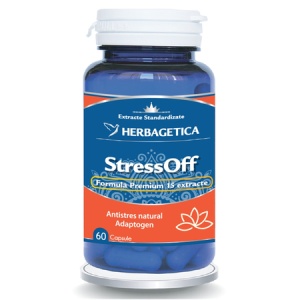 StressOff, 60 capsule, Herbagetica