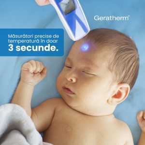 Termometru non contact Geratherm masurare rapida cu infrarosu - Img 8