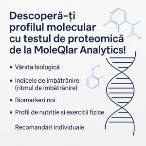 Test proteomic MoleQlar pentru estimarea vârstei biologice și profil molecular - Img 4