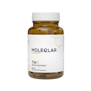 TMG Betaină MoleQlar – 500 mg Trimetilglicină | 60 capsule - Img 1