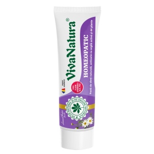 Vivanatura Homeopatic Pastă de Dinți cu Argilă și 44 de Plante, 50 ml - Img 2