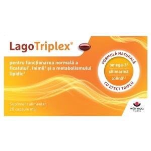 Worwag Pharma LagoTriplex, 20 capsule moi