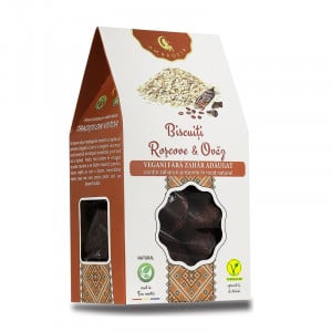 AMBROZIA Biscuiti roscove fara zahar x150gr