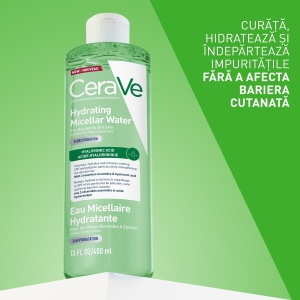 Apă micelară hidratantă pentru ten normal și uscat, 400 ml, CeraVe - Img 4