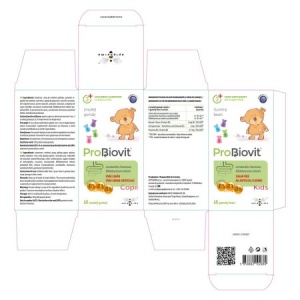 Apipharma Probiovit copii ursuleti gumati cu probiotice tindalizate si vitamine B, 60 buc - Img 3
