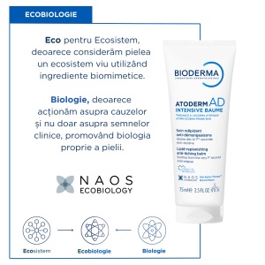 Balsam anti-mâncărime pentru față și corp Atoderm AD Intensive, 75 ml, Bioderma - Img 7