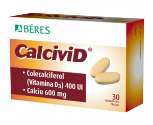 Calcivid, 30 comprimate, Beres