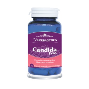 Candida Free, 30 capsule, Herbagetica