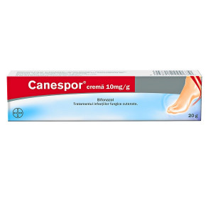 Canespor 10mg/g crema, 20g, Bayer