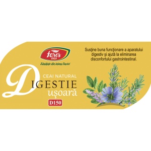 Ceai Digestie Usoara D150, 20 plicuri – Fares - Img 4