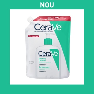 CeraVe Refill Gel Curatare Spumant 473ml – Ten normal si gras, ceramide - Img 1