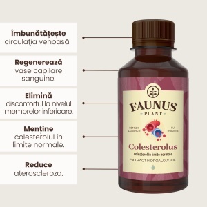 Colesterolus – Tinctura 200 ml, Faunus - Img 6