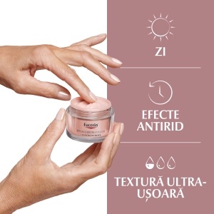 Cremă de zi SPF30 Hyaluron-Filler + Elasticity Rosé, 50 ml, Eucerin - Img 4