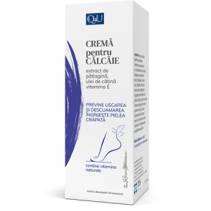 Cremă pentru călcâie Q4U, 50 ml, Tis Farmaceutic