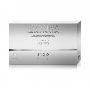 Crescina Follicular Islands 2100 pentru bărbați x 10 + 10 fiole, Labo