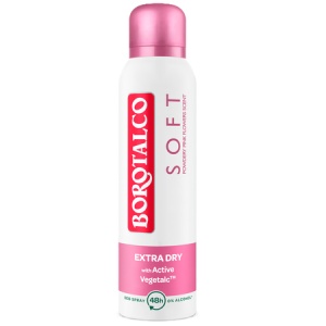 Deodorant Spray Antiperspirant Soft, 150 ml, Borotalco