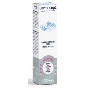 Dermosept Hydrogel Spray pentru Îngrijirea Rănilor, 150 ml